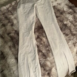 ALO Yoga Cream Flared Pants